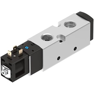 Festo Pneumatic Solenoid Valve 5/2 Function Aluminium Alloy Body 24V DC 3.3W VUVS-LK30-M52-AD-G38-1B2-S