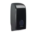 Aquarius Black Plastic Single-Roll Toilet Roll Dispenser 168 mm x 123 mm x 338 mm Model 7172