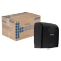 Aquarius Plastic Black Wall Rolled Hand Towel Paper Towel Dispenser 297 mm x 307 mm x 243 mm 7376