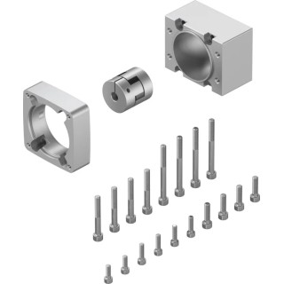 Festo Mounting Equipment for Electric Linear Actuators IP40 Transfer Torque 12.5Nm Weight 440g EAMM-A-S48-60P-G2