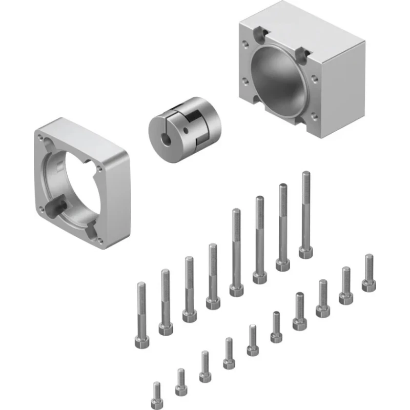 Festo Mounting Equipment for Electric Linear Actuators IP40 Transfer Torque 12.5Nm Weight 440g EAMM-A-S48-60P-G2