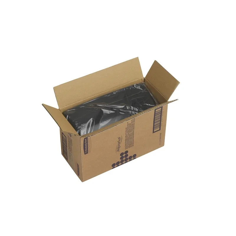 Aquarius Black Plastic Toilet Roll Dispenser Wall Mount 191 mm x 139 mm x 309 mm 7191