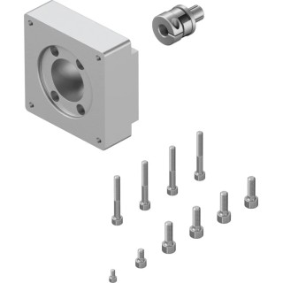 Festo EAMM Series Mounting Equipment IP40, Electric Linear Actuator Coupling, Friction-Locking, Ambient Temp EAMM-A-L27-57A