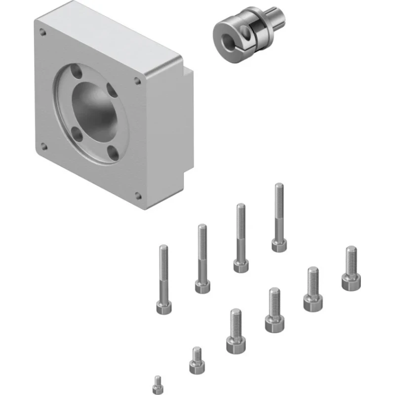 Festo EAMM Series Mounting Equipment IP40, Electric Linear Actuator Coupling, Friction-Locking, Ambient Temp EAMM-A-L27-57A