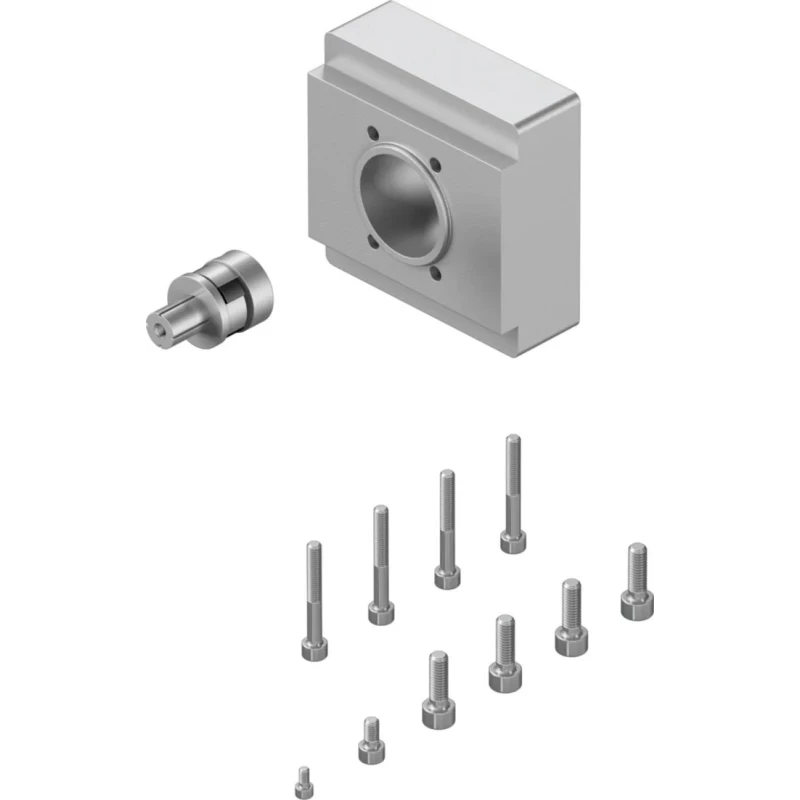 Festo EAMM Series Mounting Equipment IP40, Electric Linear Actuator Coupling, Friction-Locking, Ambient Temp EAMM-A-L27-57A