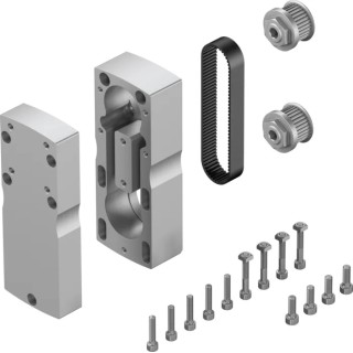 Festo Mounting Equipment for Thermocouple or PRT Probe, IP65 Protection, Gear Unit Ratio 1:1, Max Speed EAMM-U-60-D40-57A-91