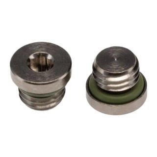 Festo Metric Brass Tubing Nut M7 Male Connection, 7mm Length, 20 bar Pressure NPQH-BK-M7-P10