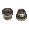 Festo Metric Brass Tubing Nut M7 Male Connection, 7mm Length, 20 bar Pressure NPQH-BK-M7-P10