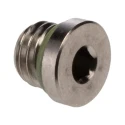 Festo Metric Brass Tubing Nut M7 Male Connection, 7mm Length, 20 bar Pressure NPQH-BK-M7-P10