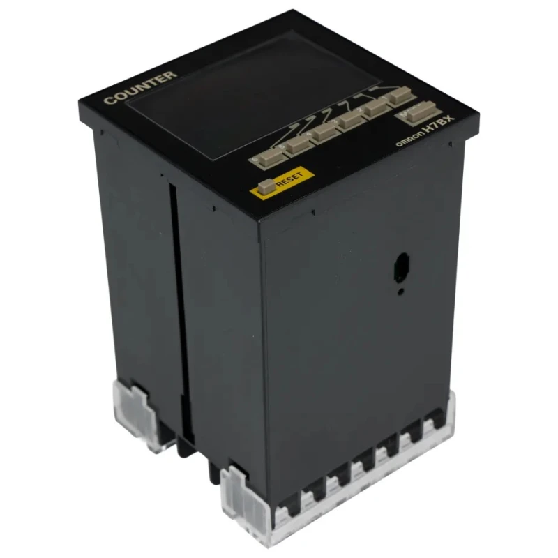 Omron Industrial 6 Digit Counter with 13.5mm Digit Height, 100-240V AC Supply, Backlit LCD Display H7BX