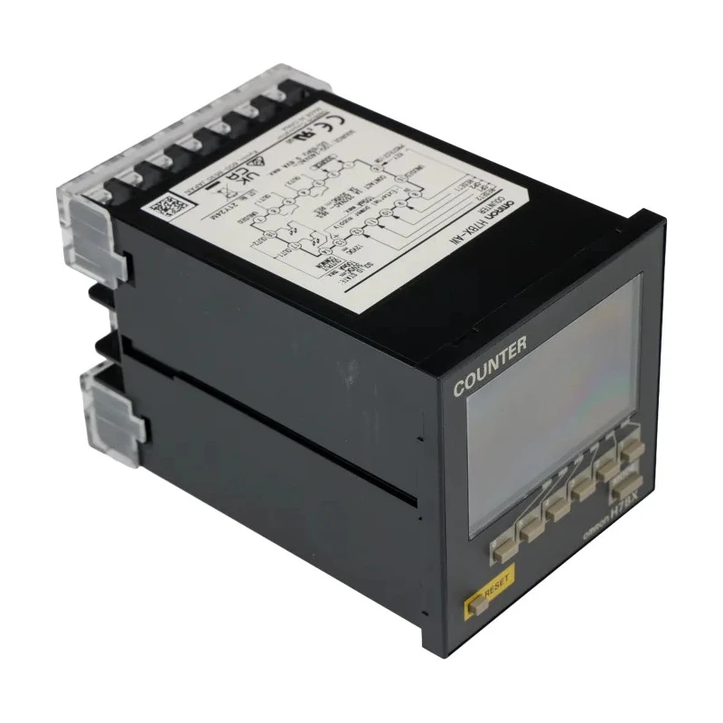 Omron Industrial 6 Digit Counter with 13.5mm Digit Height, 100-240V AC Supply, Backlit LCD Display H7BX