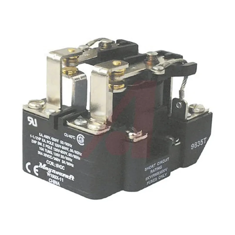 Schneider Electric Surface Power Relay 12V dc Coil, 40A Switching Current, DPDT 199X-12