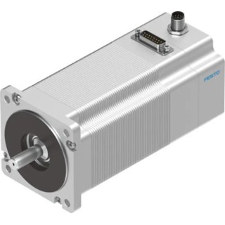 Festo Hybrid Stepper Motor 48V, 9.3Nm Torque, 1.8° Step Angle, 11 mm Shaft Diameter EMMS-ST-87-L-SE-G2