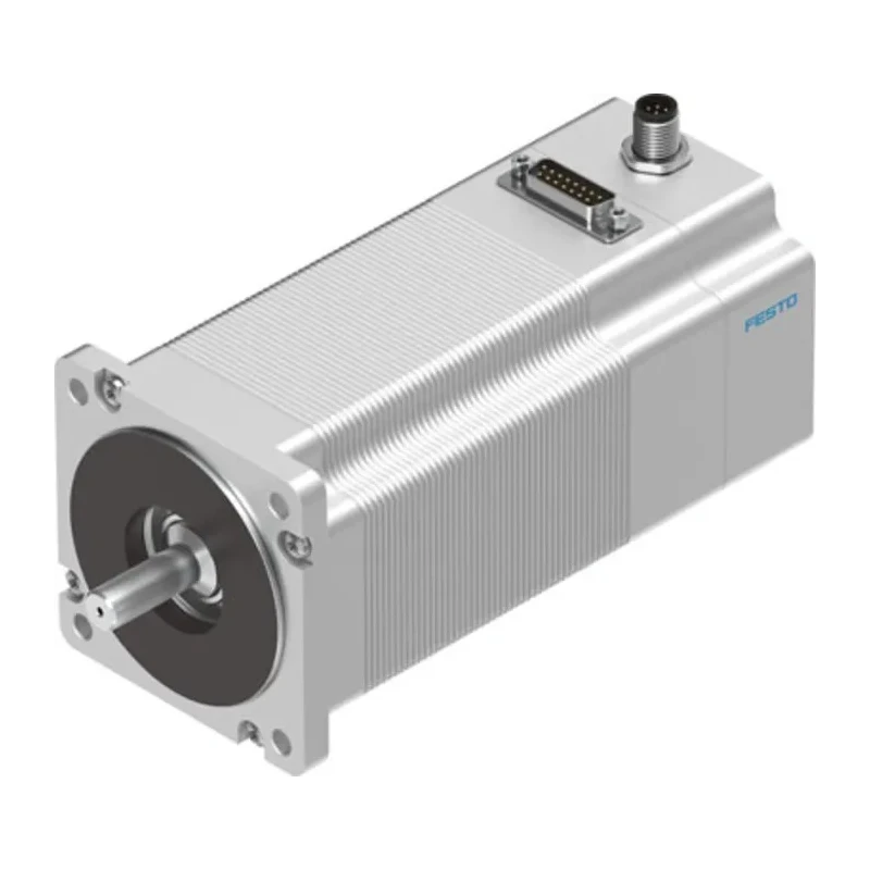 Festo Hybrid Stepper Motor 48V, 9.3Nm Torque, 1.8° Step Angle, 11 mm Shaft Diameter EMMS-ST-87-L-SE-G2