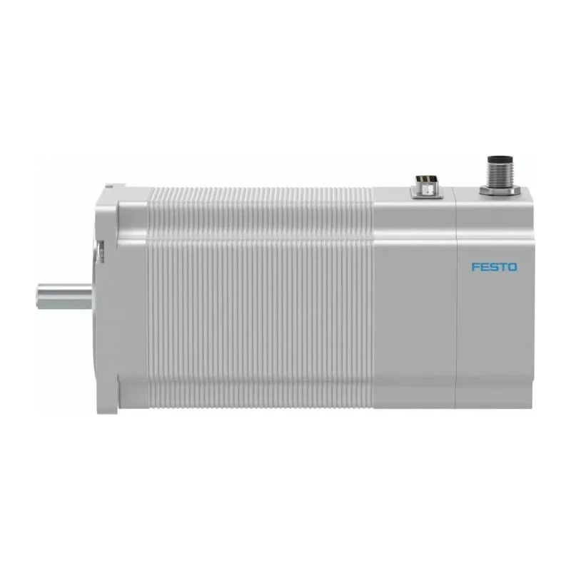 Festo Hybrid Stepper Motor 48V, 9.3Nm Torque, 1.8° Step Angle, 11 mm Shaft Diameter EMMS-ST-87-L-SE-G2