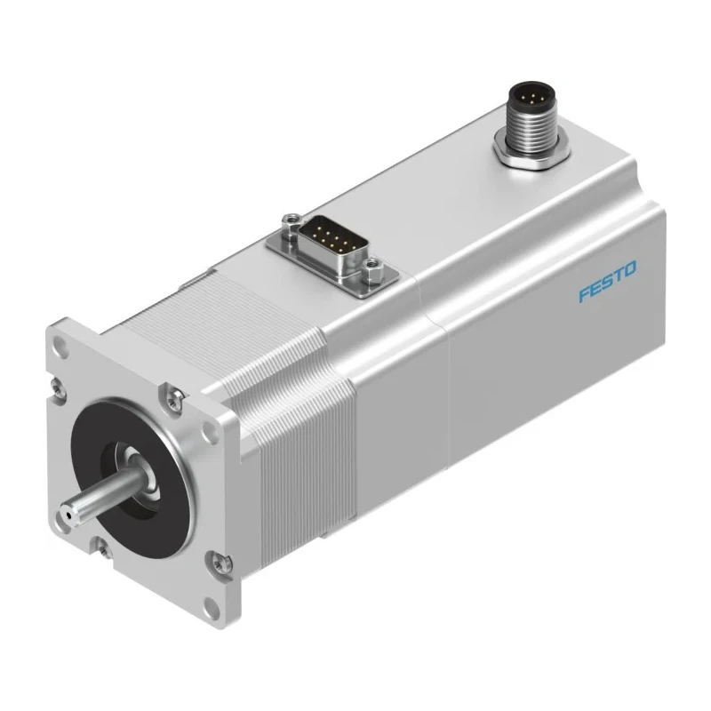 Festo EMMS-ST Series Hybrid Stepper Motor 48V, 0.8Nm Holding Torque, 1.8° Step Angle, 6.35 mm Shaft EMMS-ST-57-S-SEB-G2