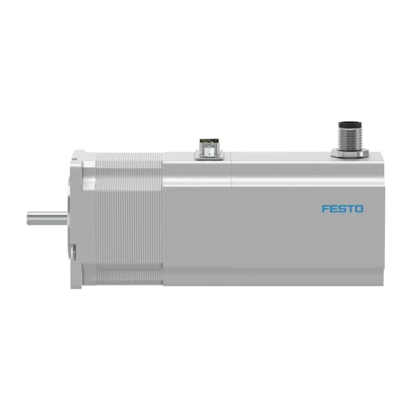 Festo EMMS-ST Series Hybrid Stepper Motor 48V, 0.8Nm Holding Torque, 1.8° Step Angle, 6.35 mm Shaft EMMS-ST-57-S-SEB-G2