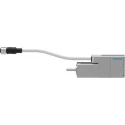 Festo EMMS-ST Series Hybrid Stepper Motor 48V, 0.09Nm Holding Torque, 1.8° Step Angle, 5 mm Shaft Diameter EMMS-ST-28-L-SB