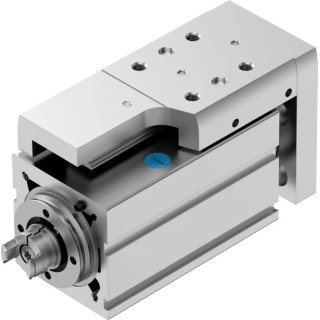 Festo Electrical Linear Actuator 25 mm Stroke Length 12kg Load Capacity 1314N Force 600mm/s Speed EGSC-BS-KF-45-25-10P