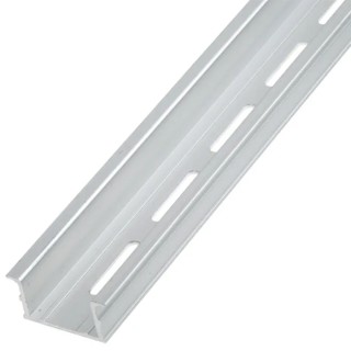 Omron Steel Perforated DIN Rail 1 m Length x 35 mm Width x 16 mm Height PFP-100N2