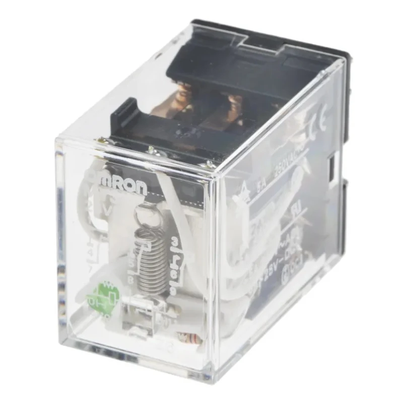 Omron Power Relay 24V DC Coil 5A Switching Current 3PDT Plug-In Terminal MY3N 24VDC