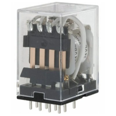 Omron PCB Power Relay 120V AC Coil Voltage 3A Switching Current 4PDT MY4-02 AC110/120