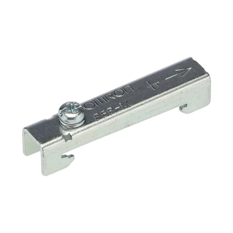 Omron PFP Series Aluminium End Cover for Use with DIN Rail Mounting Track PFP-M