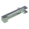 Omron PFP Series Aluminium End Cover for Use with DIN Rail Mounting Track PFP-M