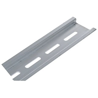 Omron Anodised Aluminium Perforated DIN Rail, 1 m x 35 mm x 7.3 mm PFP-100N