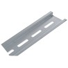 Omron Anodised Aluminium Perforated DIN Rail, 1 m x 35 mm x 7.3 mm PFP-100N