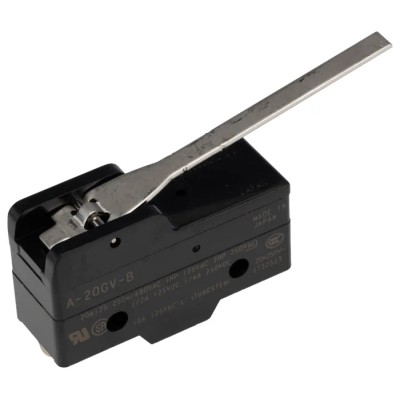 Omron Limit Switch Lever Actuator SPDT Contact Configuration 500V AC 20A Current IP00