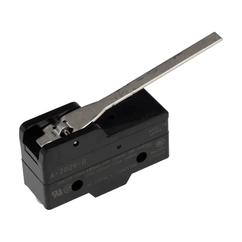 Omron Limit Switch Lever Actuator SPDT Contact Configuration 500V AC 20A Current IP00