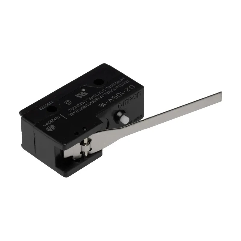 Omron DZ Series Lever Limit Switch, DPDT, Snap Action, IP00, 250V AC, 10A, Mechanical Life 1000000 Operations 