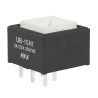 NKK Switches Illuminated Push Button Switch On-On SPDT Through Hole Green LED 30V dc 250V ac UB15SKW035F