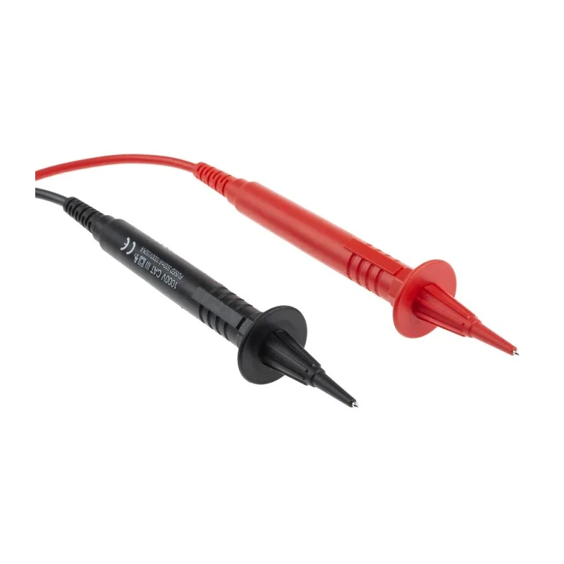 RS PRO Fused Probe Set CAT III 500mA 1.2m Lead Length 1000V 50kA Fast Acting Fuses 181-7406