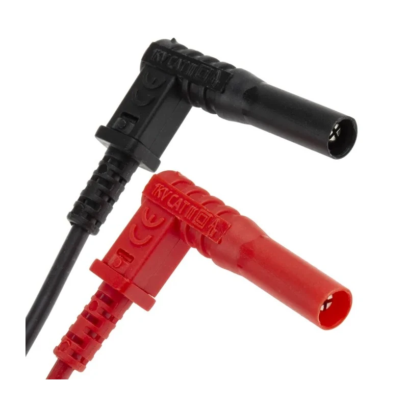 RS PRO Fused Probe Set CAT III 500mA 1.2m Lead Length 1000V 50kA Fast Acting Fuses 181-7406