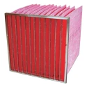 RS PRO Micro Glass Bag HVAC Air Filter F7 Grade 609mm Width 304mm Height 381mm Depth 12 Pockets 14.1m² Media Area 827-9787