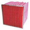 RS PRO Micro Glass Bag HVAC Air Filter F7 Grade 609mm Width 304mm Height 381mm Depth 12 Pockets 14.1m² Media Area 827-9787