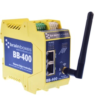 Brainboxes Neuron Edge Industrial Computer 15 W Broadcom BCM2837 1.2 GHz 4-Core Linux BB-400
