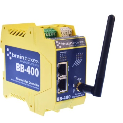 Brainboxes Neuron Edge Industrial Computer 15 W Broadcom BCM2837 1.2 GHz 4-Core Linux BB-400