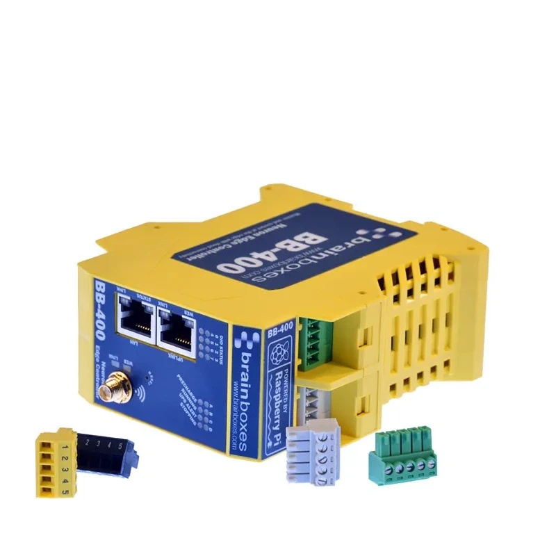 Brainboxes Neuron Edge Industrial Computer 15 W Broadcom BCM2837 1.2 GHz 4-Core Linux BB-400