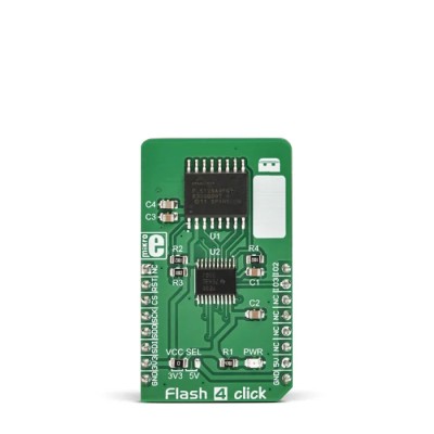 MikroElektronika Flash 4 Click Add On Board Memory Development Kit 512MB SPI MIKROE-3191