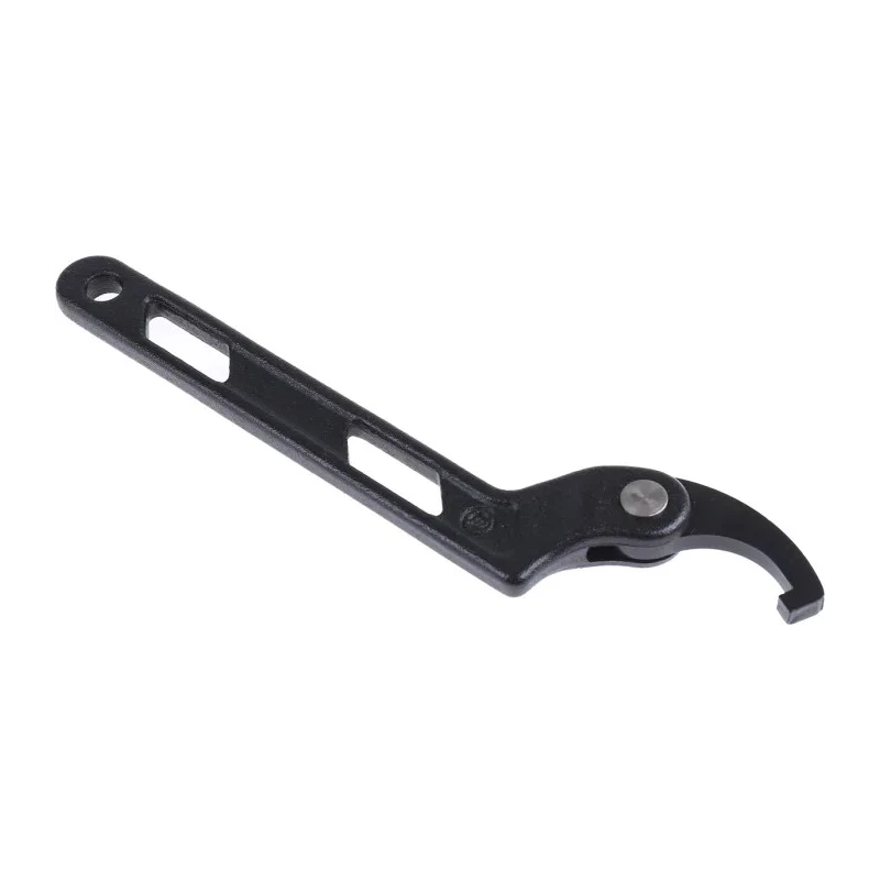 RS PRO 51 mm C Hook Wrench 125mm Chrome Vanadium Steel 828-0239