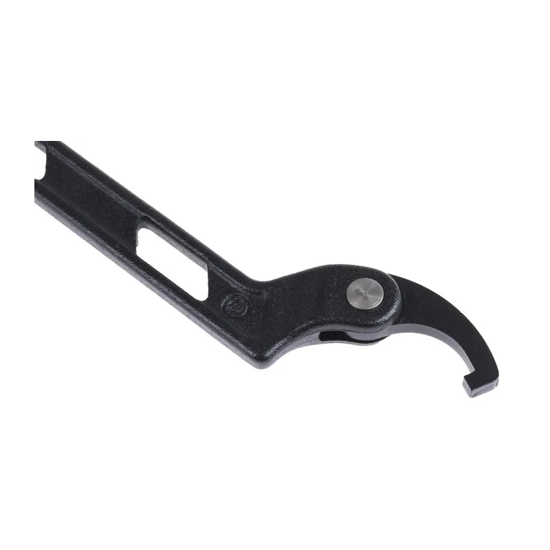 RS PRO 51 mm C Hook Wrench 125mm Chrome Vanadium Steel 828-0239