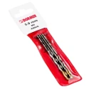 Dormer High Speed Steel Tin 4mm Drill Bit, 75mm Overall Length, 4 Flutes, Titanium Nitride Coated A002S4.0