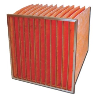 RS PRO Micro Glass Bag HVAC Air Filter M6 Grade with Dimensions 592 mm Width x 592 mm Height x 535 mm Depth 827-9822