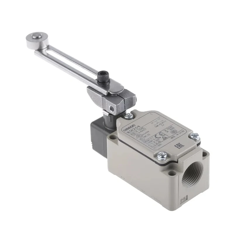 Omron WL Series Adjustable Roller Lever Limit Switch DPDB Metal Housing IP67 250V WLCA12-G-N