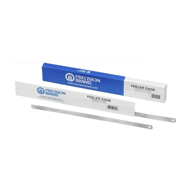 Precision Brand High Carbon Steel Feeler Gauge, 1 Blade, 305mm Length, 12.7mm Width, 0.15mm Thickness 09215