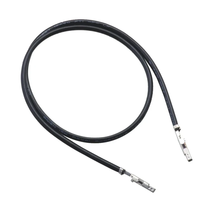 Wurth Elektronik Pre-Crimped Lead Crimp Cable Assembly 300 mm, 18 AWG Black 649649618030