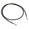 Wurth Elektronik Pre-Crimped Lead Cable Assembly, 15mm 26AWG UL1007 Black, RoHS Compliant 620100126015